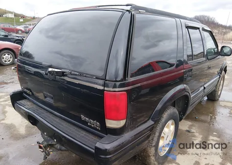 1997 Oldsmobile Bravada из США, поврежденный, VIN 1GHDT13W5V2721967